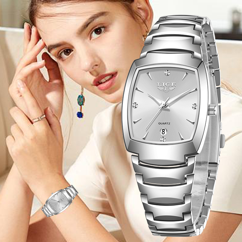 Luxury Watches - นาฬิกาข้อมือผู้หญิง LIGE 2026 รุ่นใหม่ ดีไซน์หรูหรา แฟชั่น