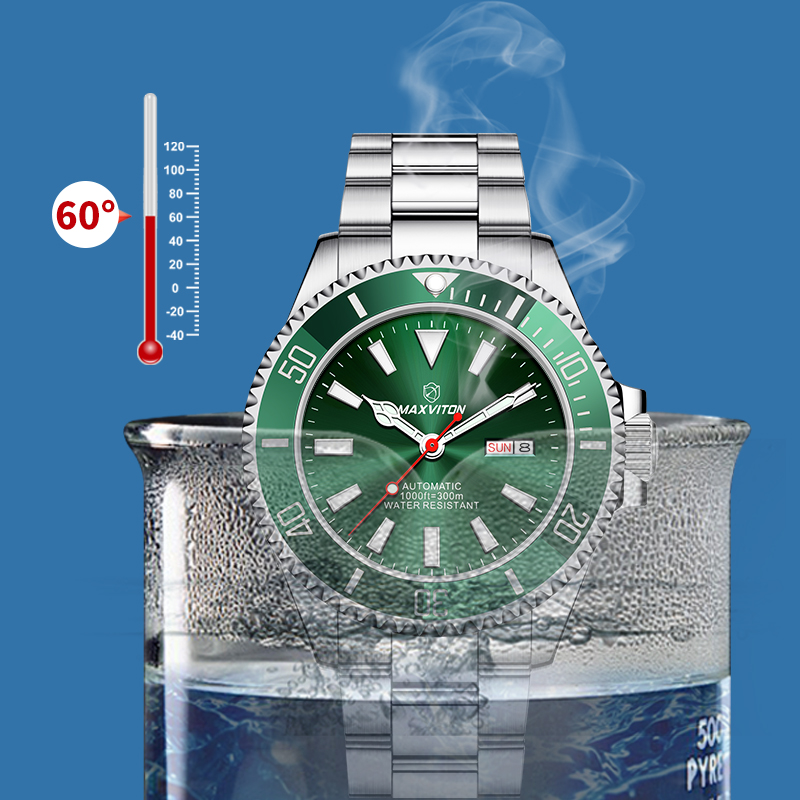 Luxury Watch Japan Brand - นาฬิกาข้อมือแบรนด์ Maxviton สำหรับผู้ชาย เครื่องญี่ปุ่น Miyota 8219