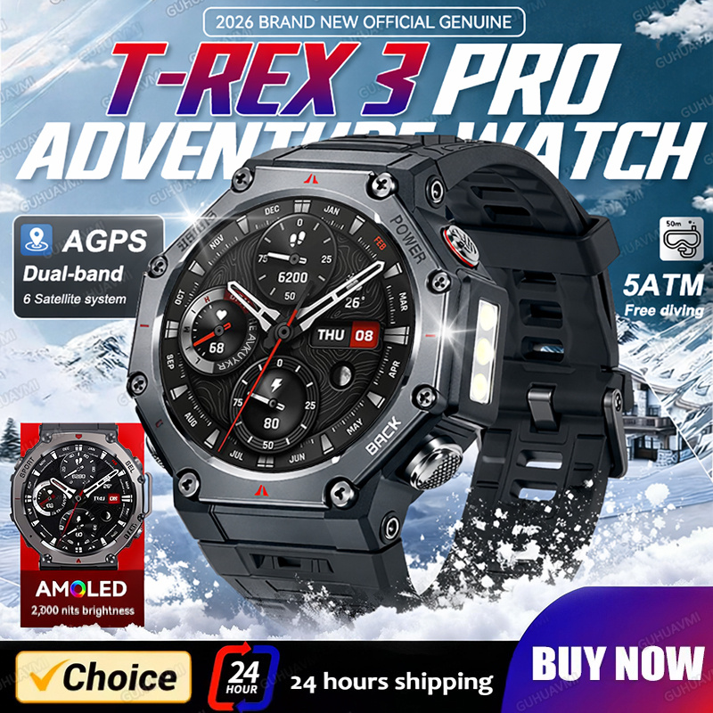 Gmt Dual Timezone Watch - 2026 ใหม่ GPS สมาร์ทวอทช์ในตัว GNSS แบบดูอัลแบนด์
