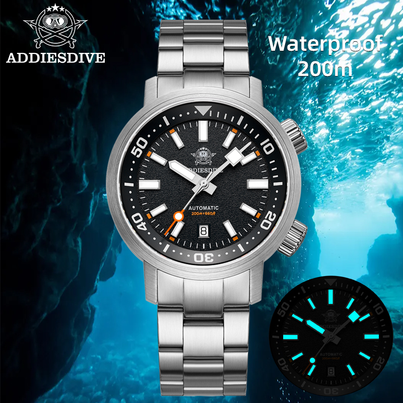 ADDIESDIVE 200M นาฬิกาดำน้ำอัต - Guilloché Dial Watch บทวิจารณ์และราคา
