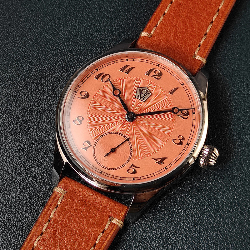 นาฬิกาจักรกลแบบแมนนวลขนาด 40 ม - Guilloché Dial Watch บทวิจารณ์และราคา