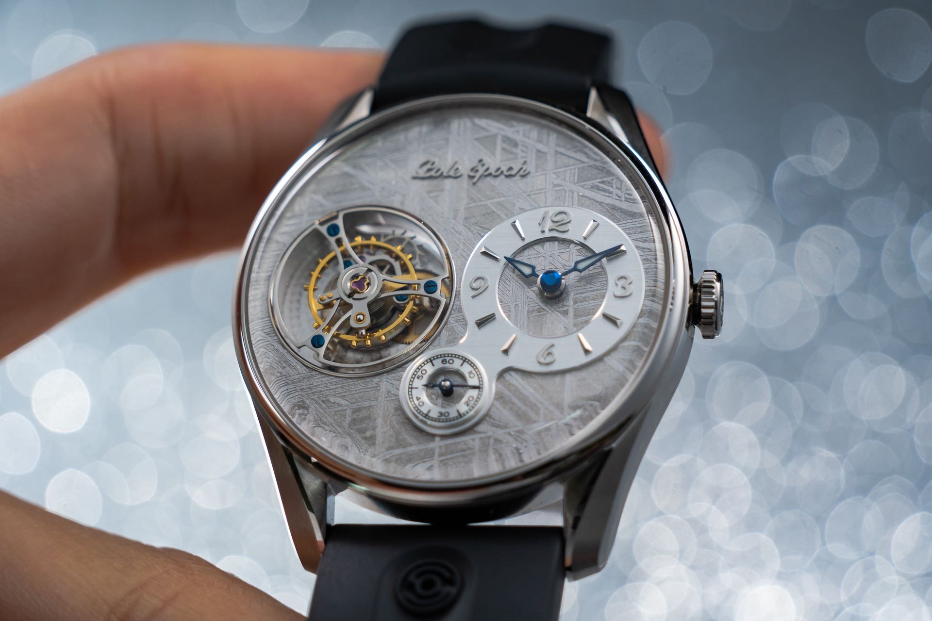 นาฬิกาข้อมือจักรกลผู้ชาย Jiche - Tourbillon Movement Watch บทวิจารณ์และราคา