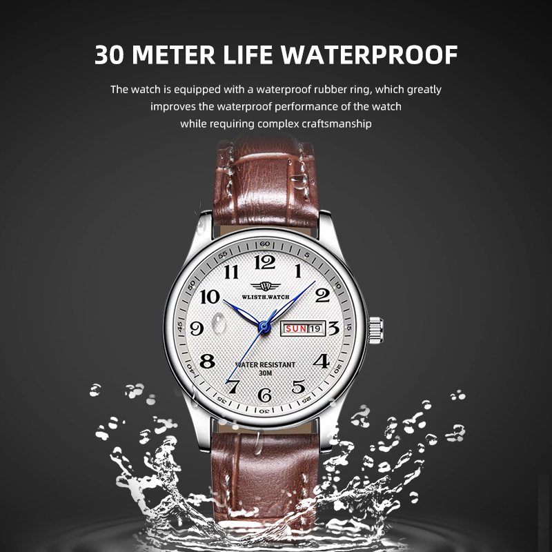 WLISTH แบรนด์หรูผู้ชายนาฬิกานา - Luxury Watch Mockup บทวิจารณ์และราคา