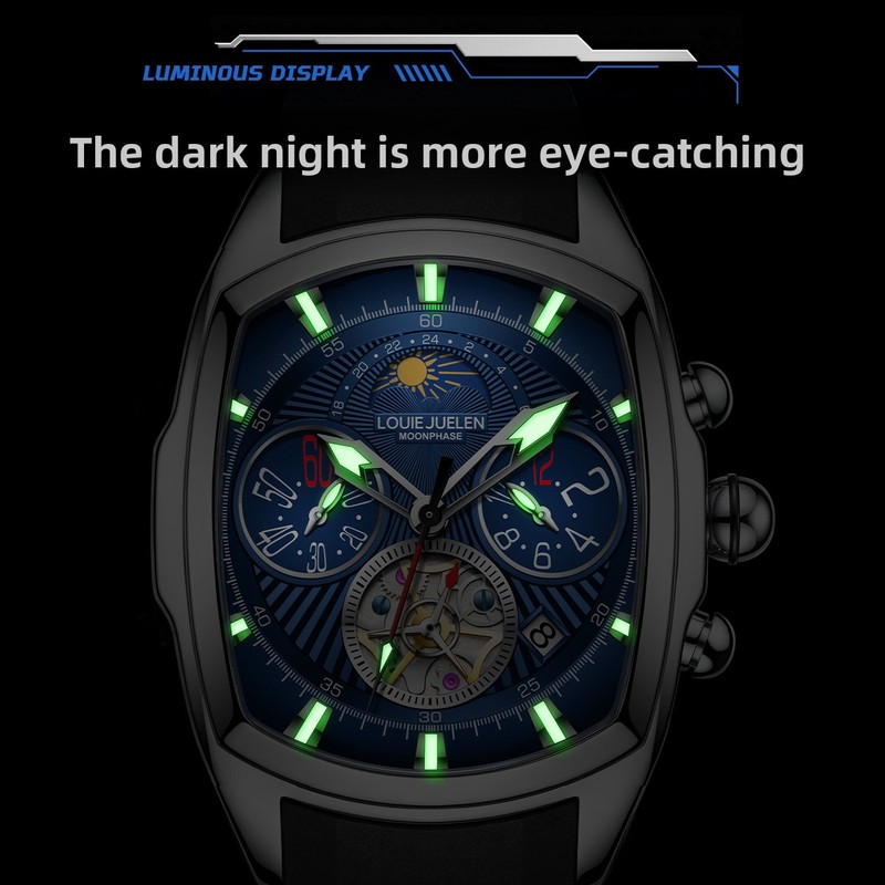 นาฬิกาข้อมือควอตซ์หรูหราสำหรับ - Tourbillon Movement Watch บทวิจารณ์และราคา