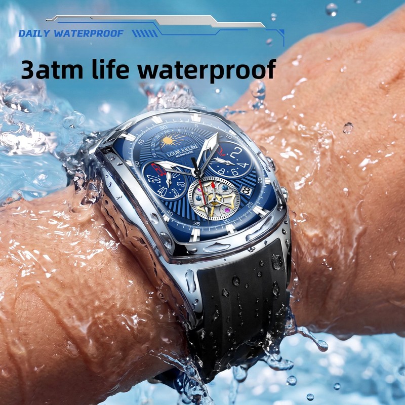นาฬิกาข้อมือควอตซ์หรูหราสำหรับ - Tourbillon Movement Watch บทวิจารณ์และราคา