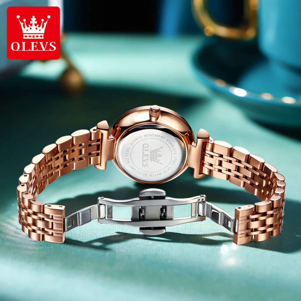 นาฬิกาข้อมือผู้หญิง OLEVS 5536 - Luxury Watches บทวิจารณ์และราคา