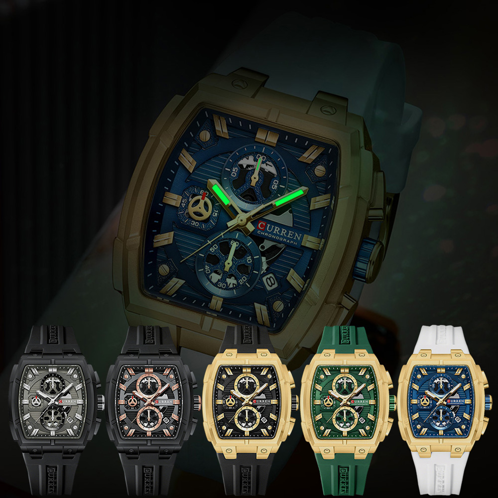 CURREN นาฬิกาวินเทจสุดหรูสำหรั - Luxury Watch Men บทวิจารณ์และราคา