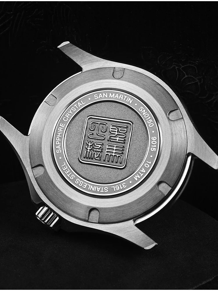 นาฬิกา San Martin 39 มม. ดีไซน - Guilloché Dial Watch บทวิจารณ์และราคา