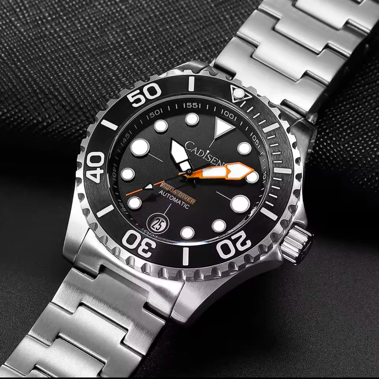 CADISEN AQUA DIVER นาฬิกาข้อมื - Luxury Watch Japan Brand บทวิจารณ์และราคา