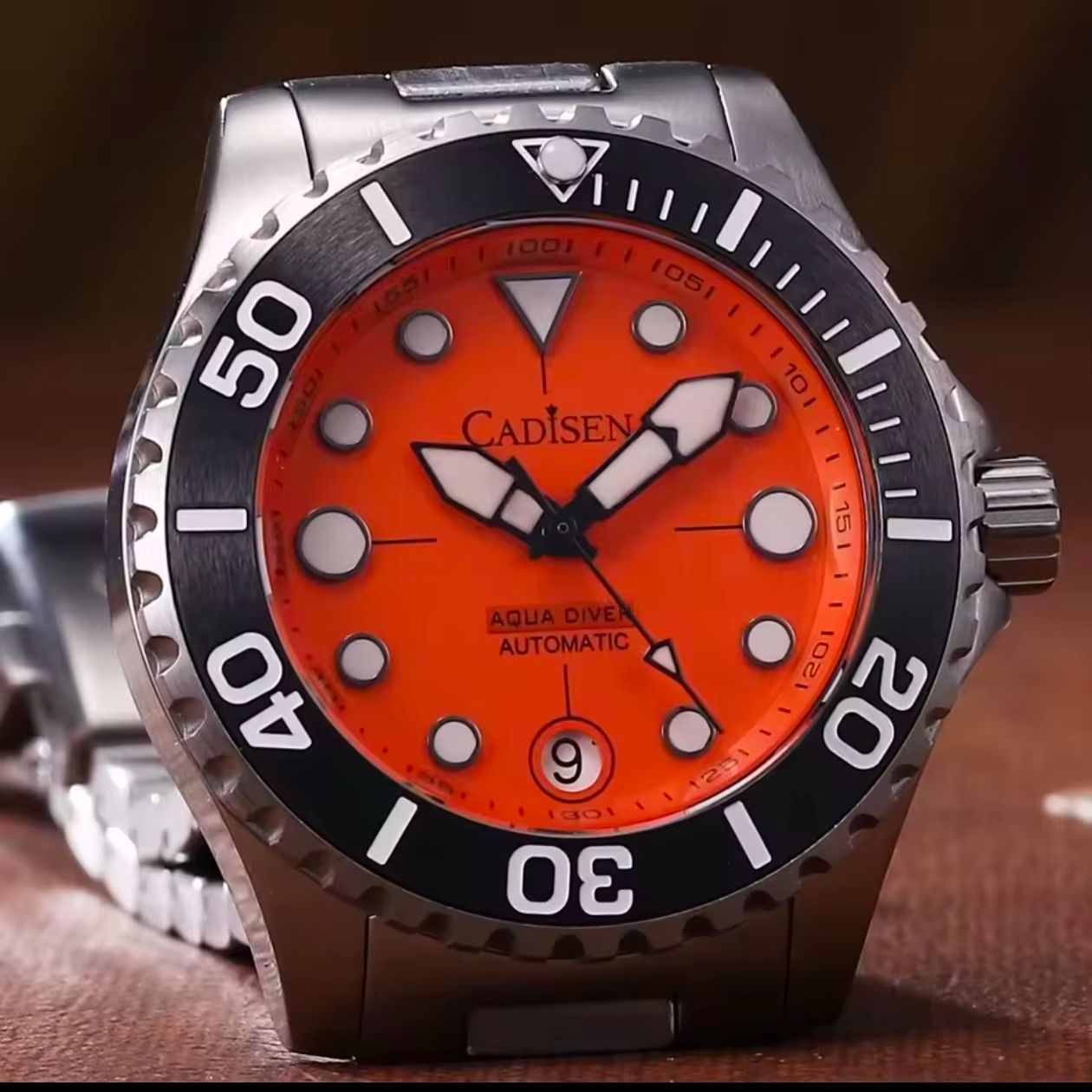 CADISEN AQUA DIVER นาฬิกาข้อมื - Luxury Watch Japan Brand บทวิจารณ์และราคา