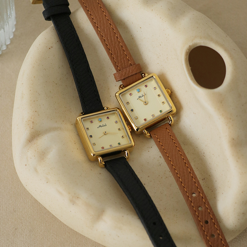 นาฬิกาข้อมือผู้หญิงดั้งเดิม สไ - Luxury Watch Leather Strap บทวิจารณ์และราคา