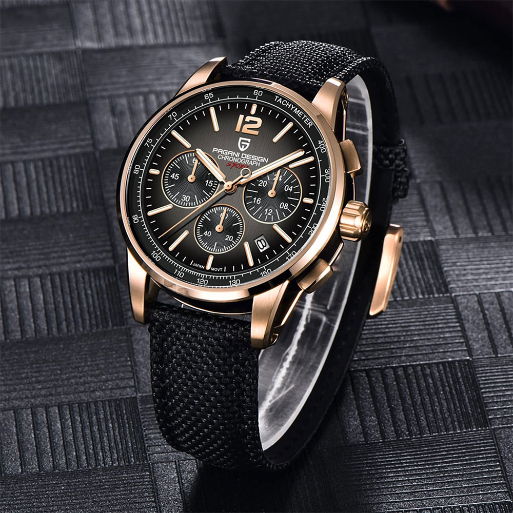 นาฬิกาข้อมือผู้ชาย PAGANI DESI - Luxury Watch Mockup บทวิจารณ์และราคา