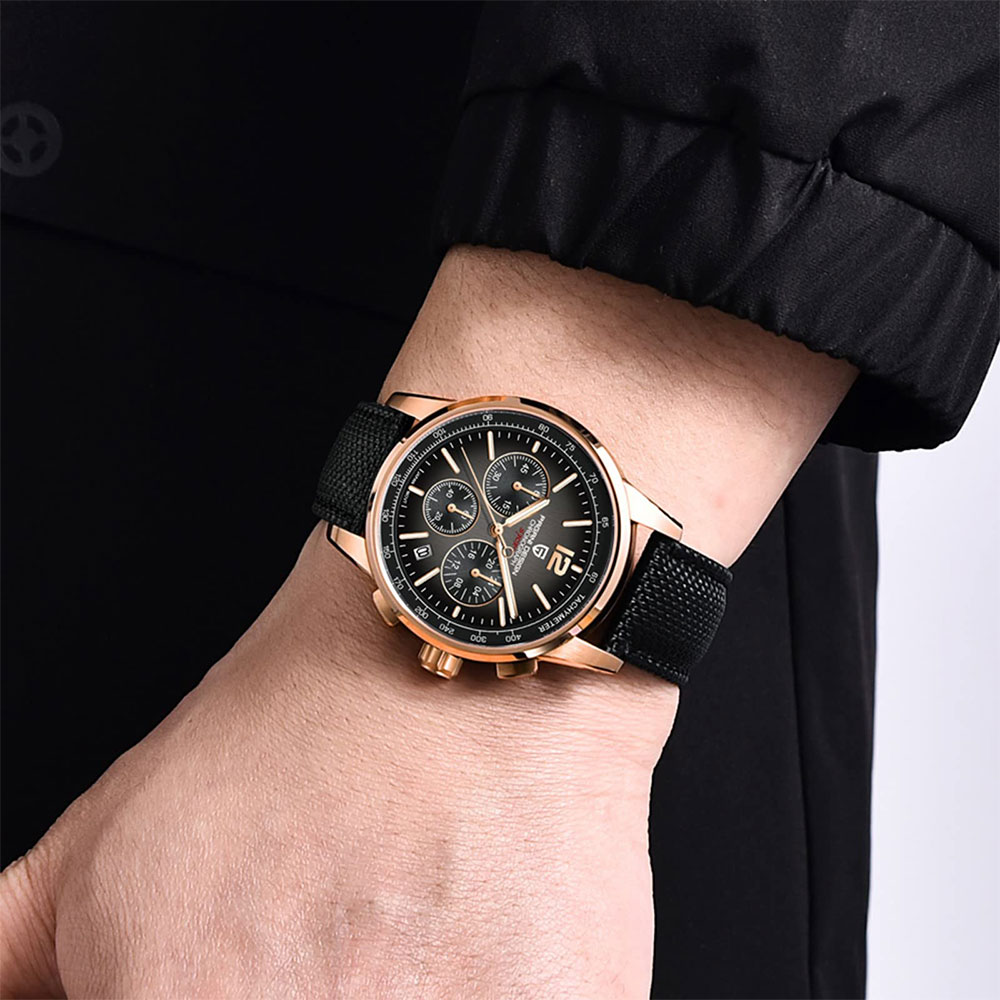 นาฬิกาข้อมือผู้ชาย PAGANI DESI - Luxury Watch Mockup บทวิจารณ์และราคา