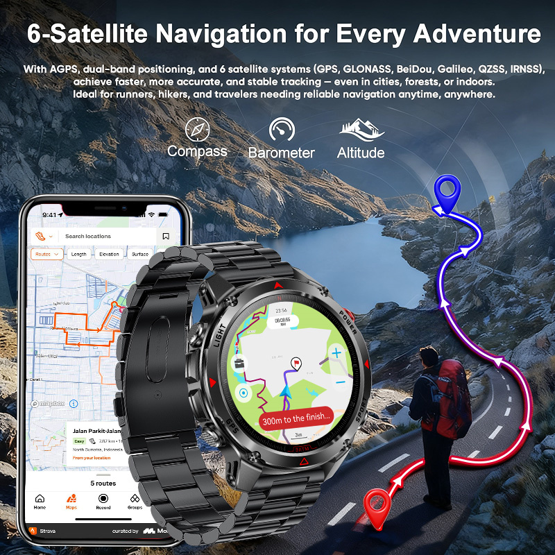 นาฬิกาอัจฉริยะ T-Rex 3 Pro ระด - Gmt Dual Timezone Watch บทวิจารณ์และราคา
