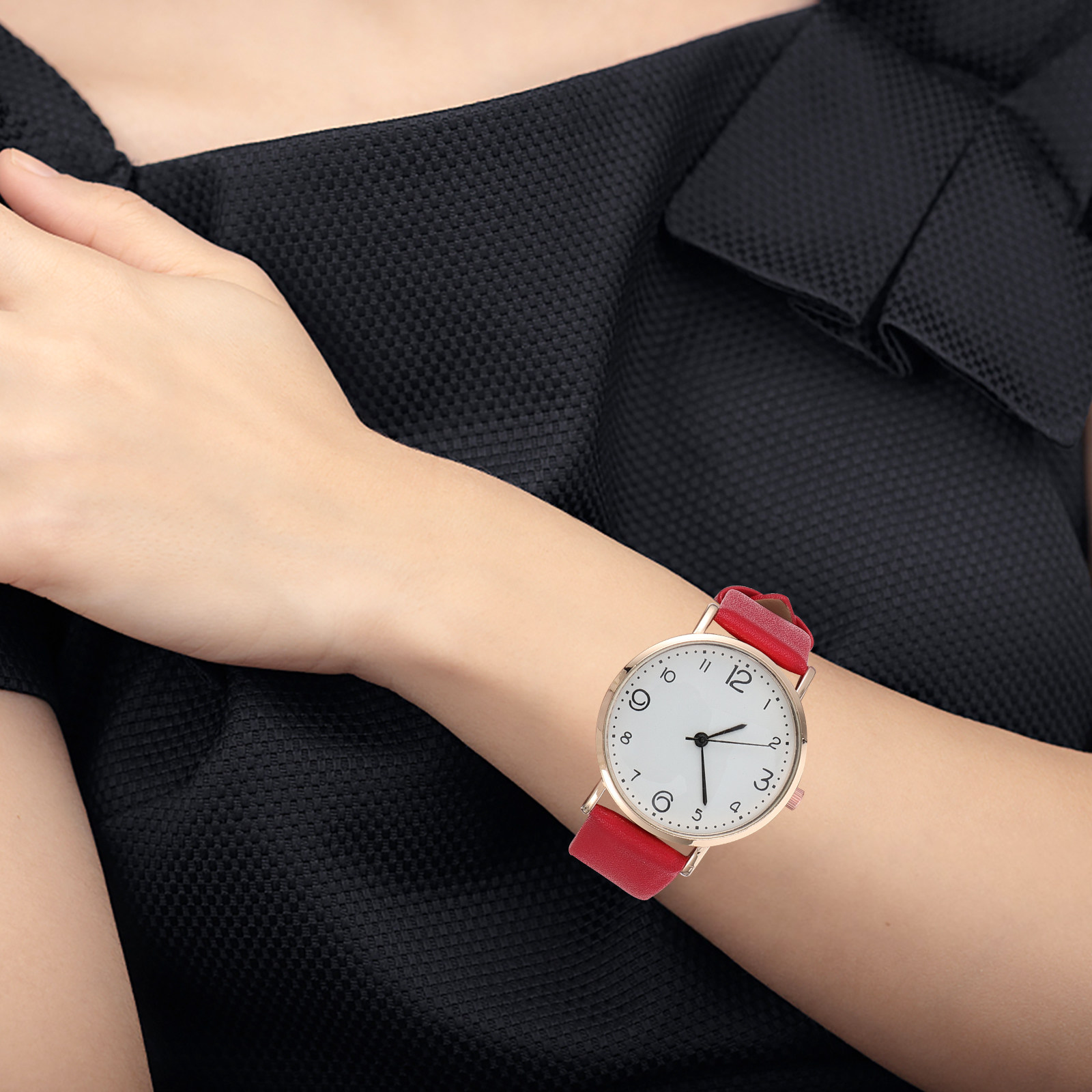 นาฬิกาข้อมือผู้หญิง สายพรีเมีย - Luxury Watch White บทวิจารณ์และราคา