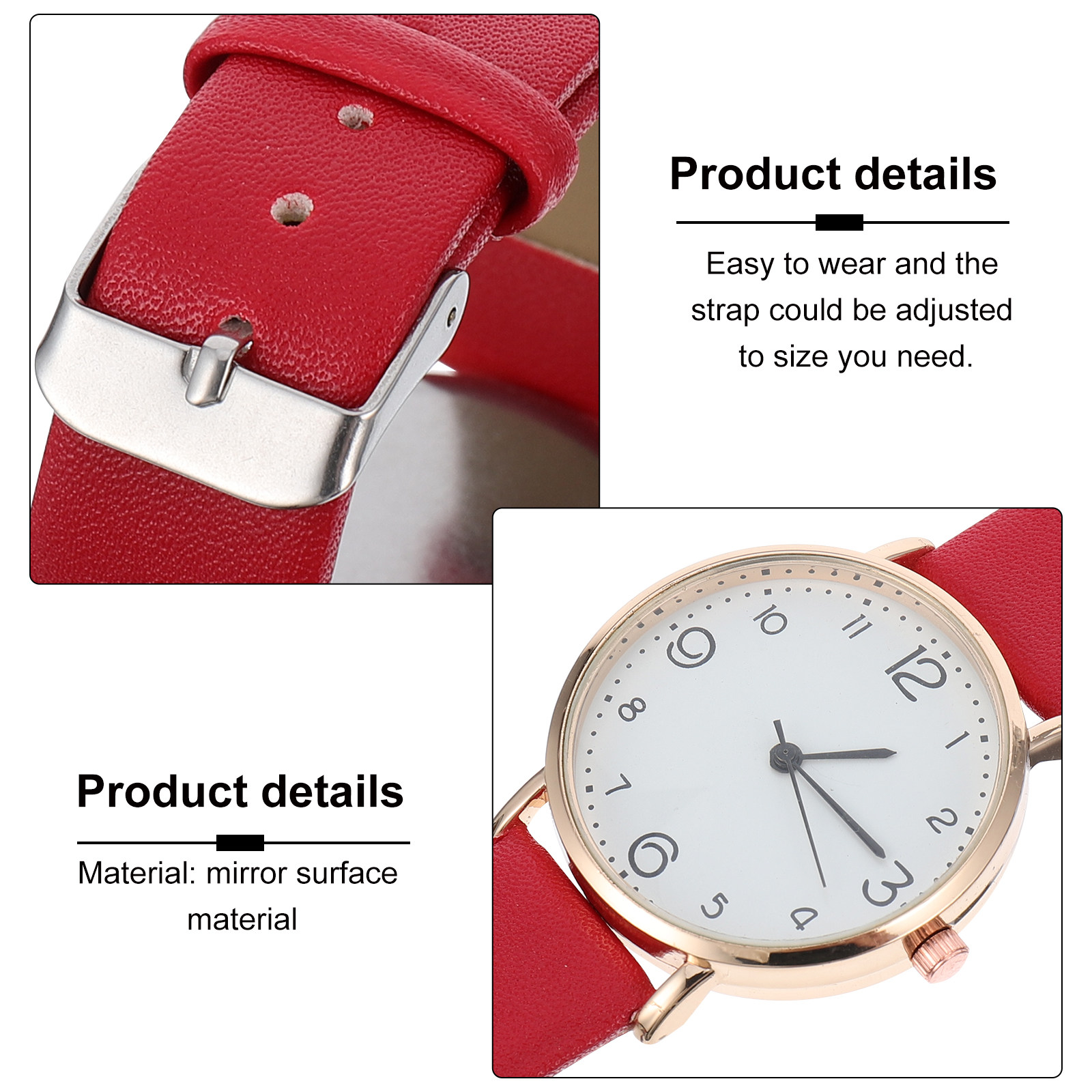 นาฬิกาข้อมือผู้หญิง สายพรีเมีย - Luxury Watch White บทวิจารณ์และราคา