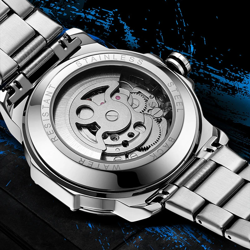 นาฬิกาข้อมือผู้ชาย ABORNI 9039 - Tourbillon Movement Watch บทวิจารณ์และราคา