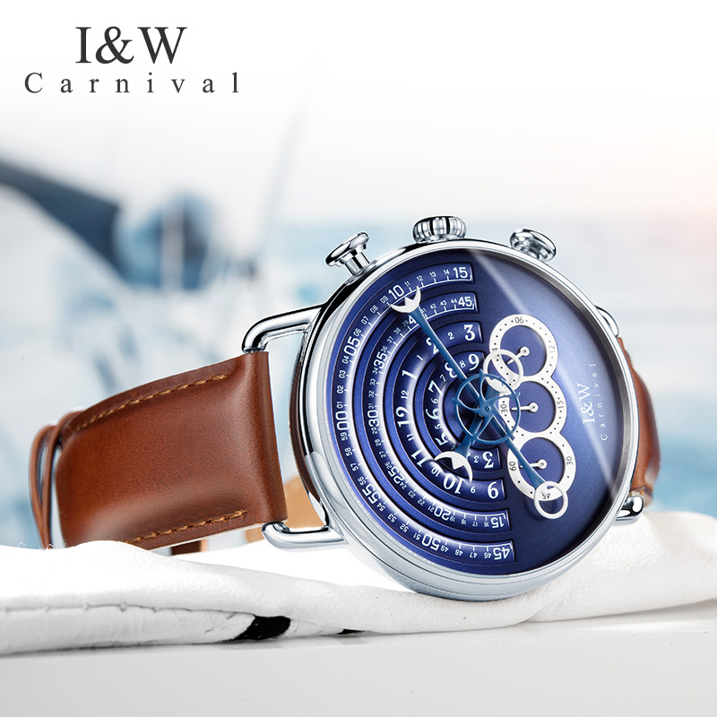 ใหม่สวิตเซอร์แลนด์ I & W CARNI - Luxury Watch Japan Brand บทวิจารณ์และราคา