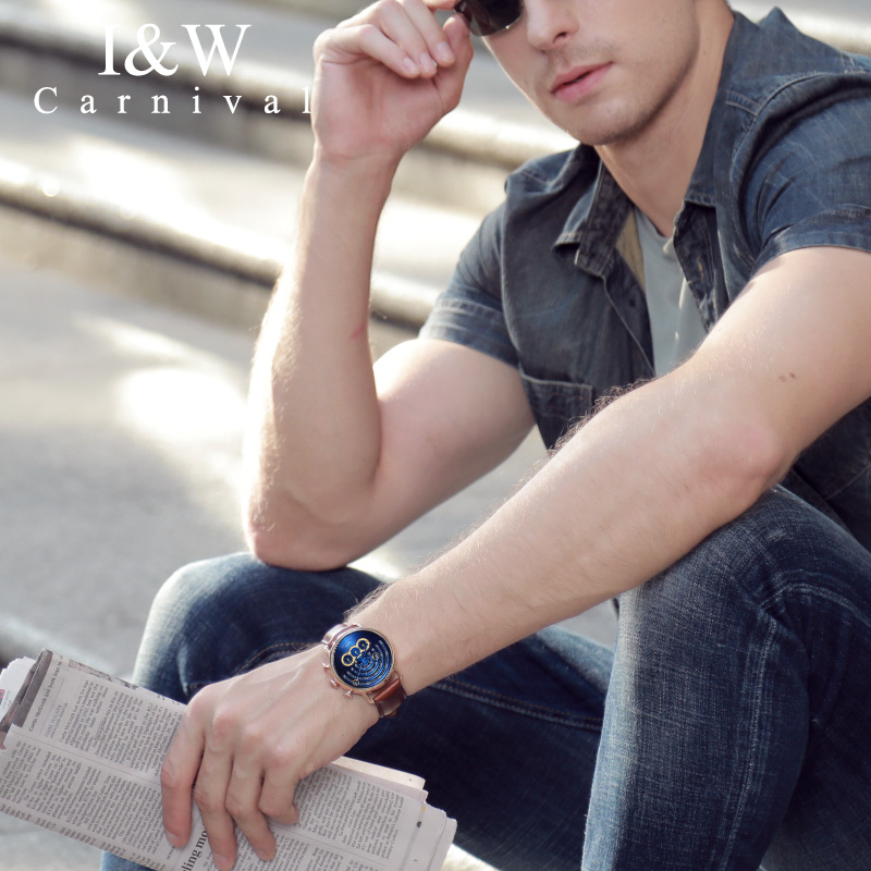 ใหม่สวิตเซอร์แลนด์ I & W CARNI - Luxury Watch Japan Brand บทวิจารณ์และราคา