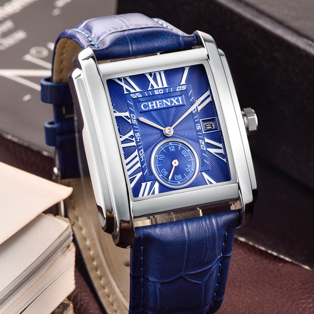 CHENXI 8216 แฟชั่นคลาสสิกสแควร - Luxury Watch Mockup บทวิจารณ์และราคา