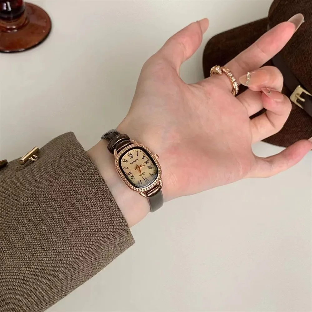 นาฬิกาข้อมือผู้หญิงแบรนด์ดัง ห - Luxury Watch Leather Strap บทวิจารณ์และราคา