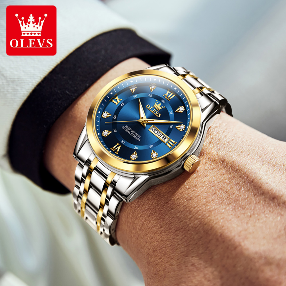 OLEVS แบรนด์นาฬิกาแฟชั่นผู้ชาย - Luxury Watch Men บทวิจารณ์และราคา