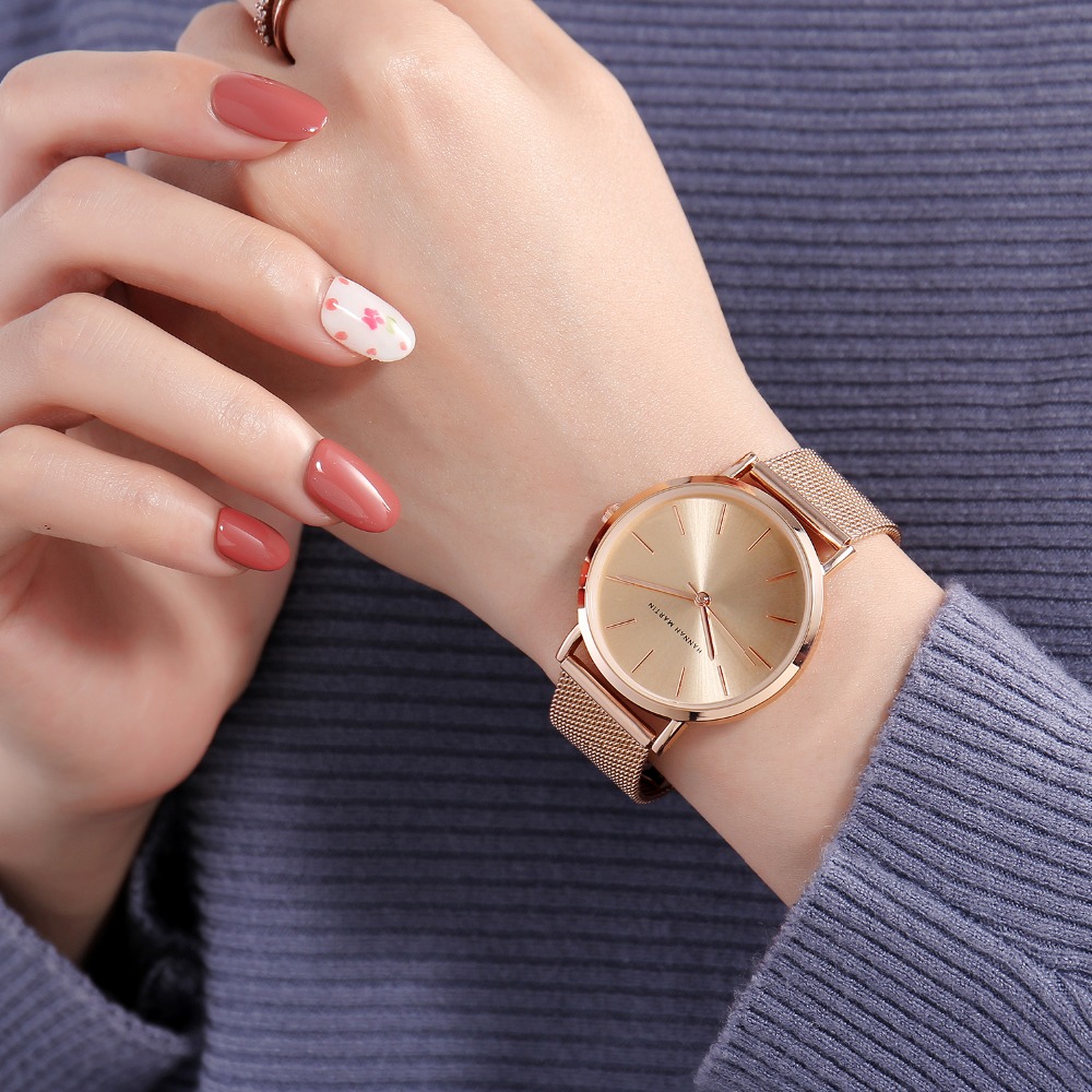 Topยี่ห้อLuxury HMสแตนเลสตาข่า - Luxury Watch Japan Brand บทวิจารณ์และราคา