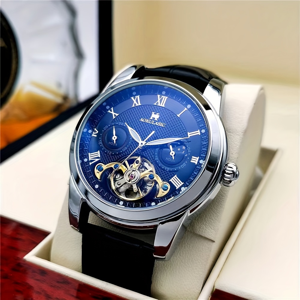 นาฬิการะดับไฮเอนด์ของแท้สําหรั - Tourbillon Movement Watch บทวิจารณ์และราคา