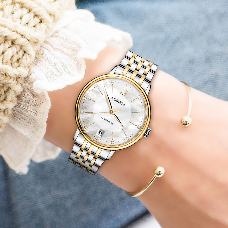 LOBINNI สุภาพสตรีนาฬิกากลไกอัต - Luxury Watch Japan Brand บทวิจารณ์และราคา