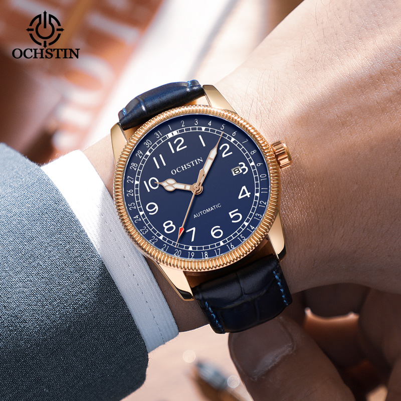 OCHSTIN นาฬิกาธุรกิจสำหรับบุรุ - Guilloché Dial Watch บทวิจารณ์และราคา