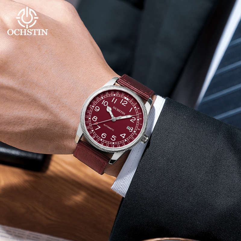OCHSTIN นาฬิกาธุรกิจสำหรับบุรุ - Guilloché Dial Watch บทวิจารณ์และราคา