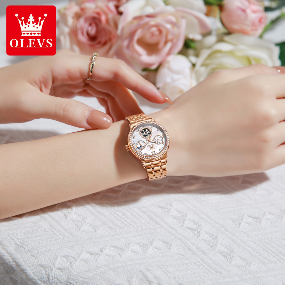 OLEVS นาฬิกาผู้หญิงแบรนด์ชั้นน - Luxury Watches บทวิจารณ์และราคา