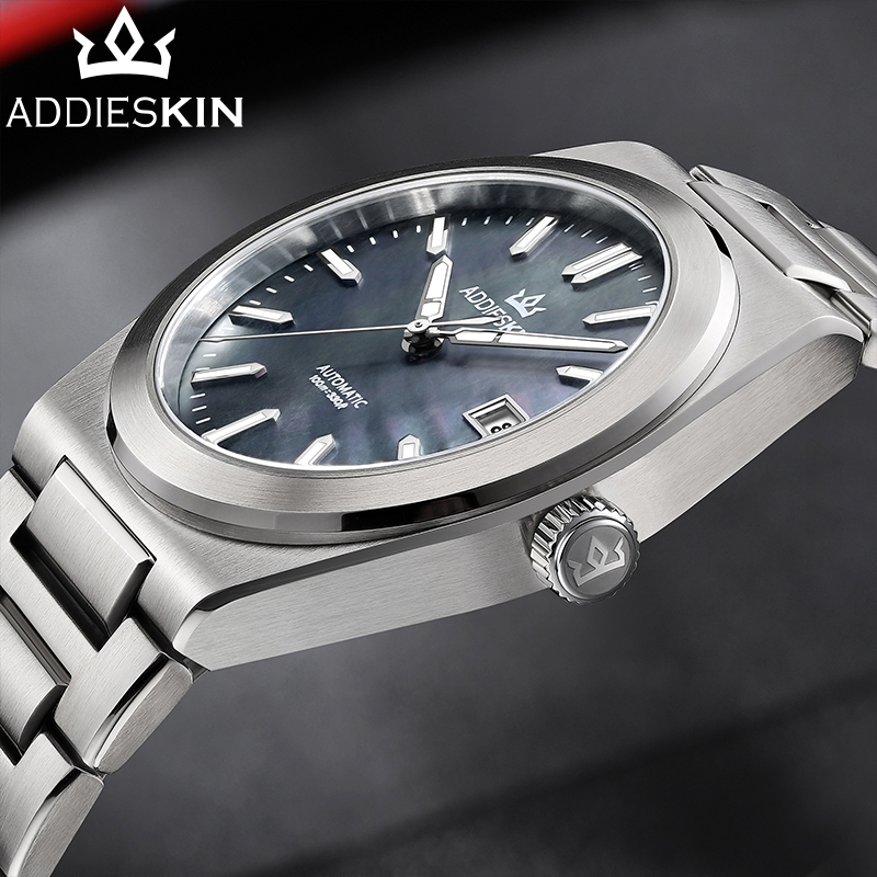 แอดดี้ส์คินนาฬิกาอัตโนมัติสำหร - Guilloché Dial Watch บทวิจารณ์และราคา