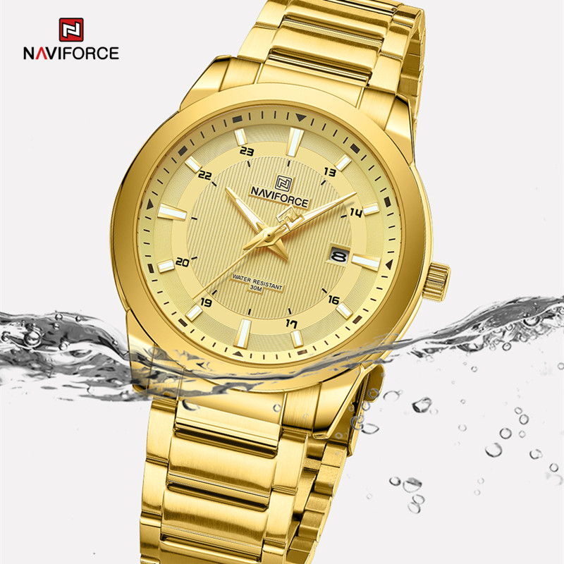 2024 TOP ยี่ห้อ NAVIFORCE Mens - Luxury Watch Mockup บทวิจารณ์และราคา