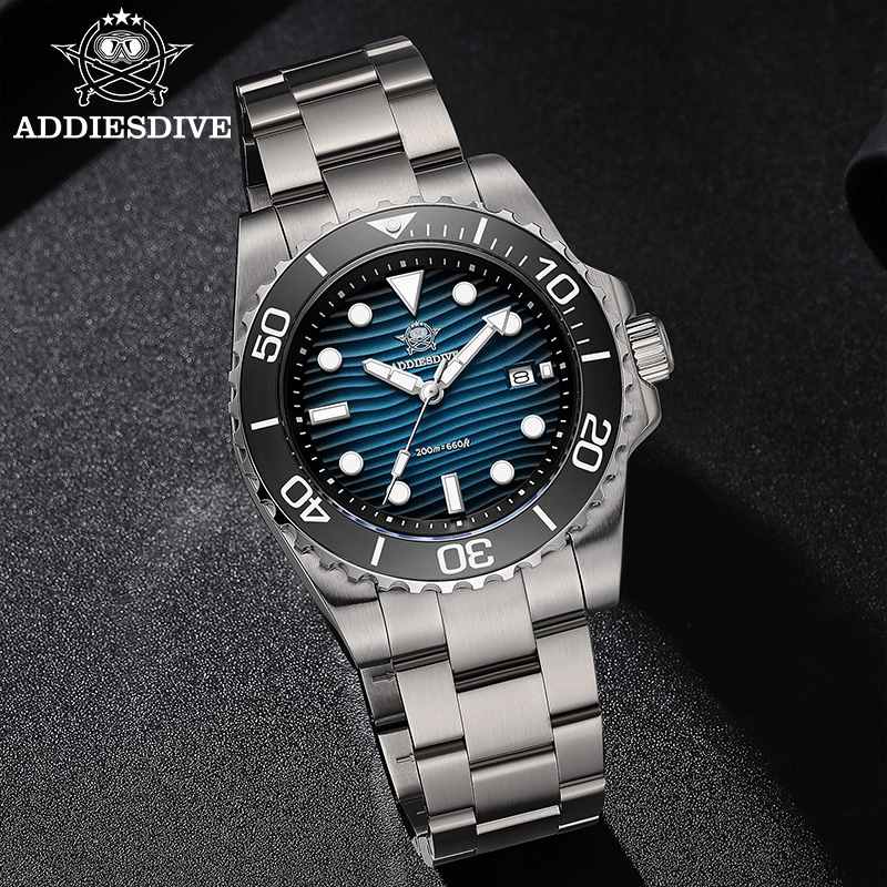 นาฬิกาควอตซ์ ADDIESDIVE รุ่น 2 - Guilloché Dial Watch บทวิจารณ์และราคา